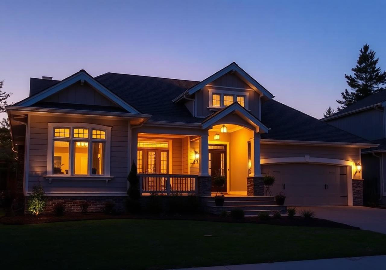 Craftsman bungalow — everyday glow